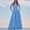 Blue, variant on Women Two Piece Outfits Sets Womens Dresses Casual Regular Fit Spring Dress Summer 2026 Solid Color Sleeveless with Zipper Decora Dress with Pockets XL
