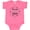 Hot Pink, variant on Inktastic I Love My Sister Diabetes Awareness Boys or Girls Baby Bodysuit