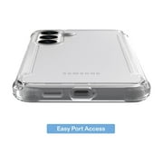 onn Dual-Layer Phone Case for Samsung Galaxy S25+ / Samsung Galaxy S24+ Clear