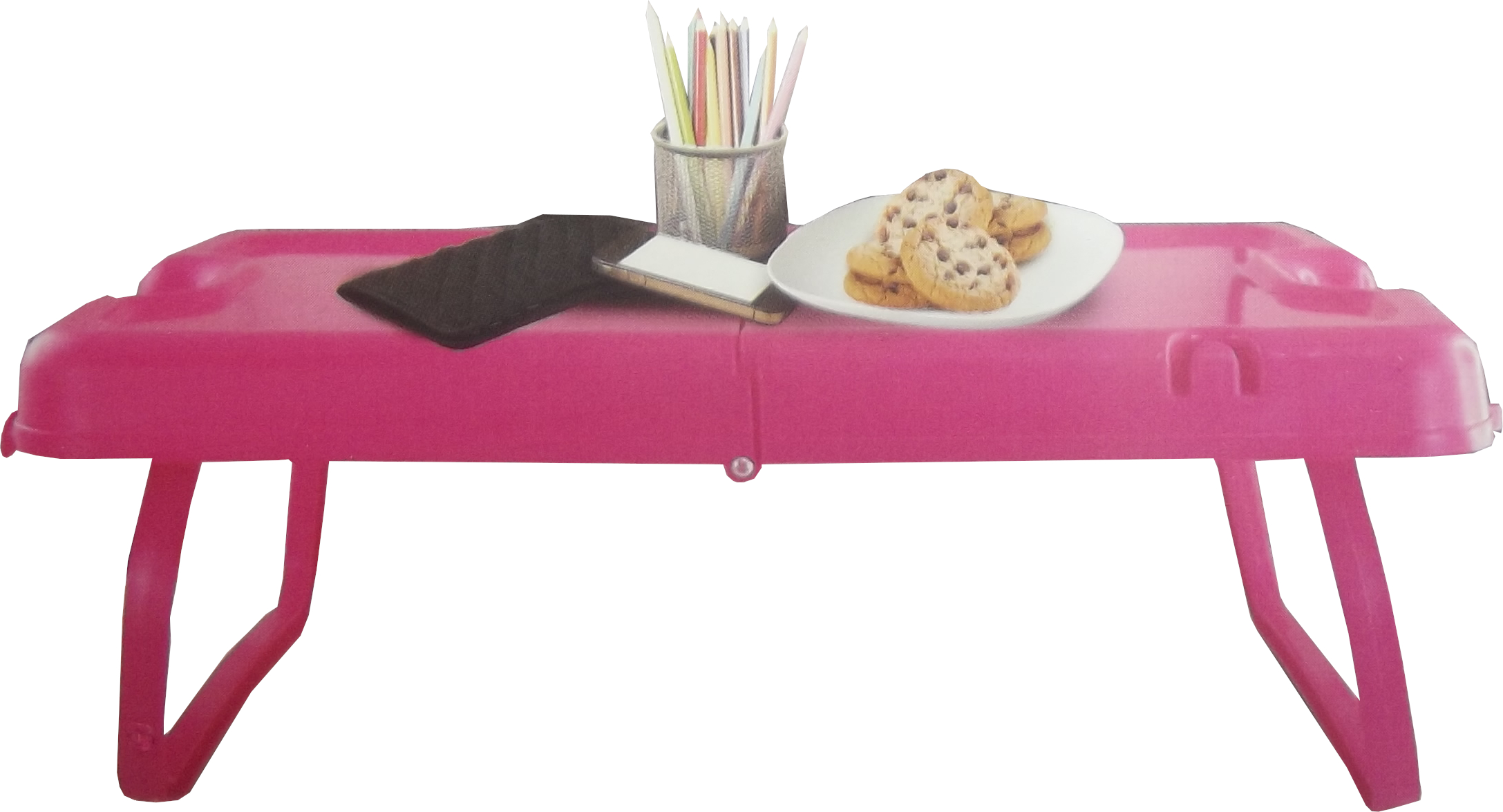 Volar Ideas Pink Folding table/ Storage Case Multi Use Portable