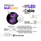 thumbnail image 2 of Serie de Luces La Merced Decorativa Luz Led Multicolor 300 Focos 8 funciones 15 m, 2 of 3