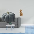 thumbnail image 2 of Cojín de calabaza de Halloween, estatua de gato, figura decorativa de resina coleccionable, sofá cama, dormitorio, entrada, estantería, decoración de, 2 of 8