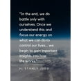 thumbnail image 2 of ArtsyQuotes 15x18 White Modern Wood Framed Museum Art Print Titled - H. Stanley Judd Quote: Focus and Energy, 2 of 4