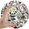 thumbnail image 3 of 100pcs Cute Cartoon Panda Stickers, Aesthetic Stickers, Cute Stickers, Vinyl Stickers, Stickers for Water Bottles, Waterproof Stickers, Stickers for G, 3 of 4