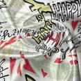thumbnail image 5 of Ambesonne Cartoon Valance Pack of 2, Happy Words with Hearts, 54"X18", Multicolor, 5 of 5