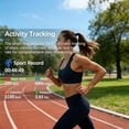 thumbnail image 2 of Wrongduck Butterfly Floral Fitness Tracking Ring for Women Step Counter Activity Ring No Subscription for iOS Android, 2 of 9