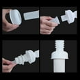 thumbnail image 2 of White Silicone Drain Deodorant Core Sewer Pipe Anti Odor Seal Plug, 2 of 10