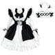 thumbnail image 2 of Puntoco Disfraz De Juego Para Mujer, Disfraz De Sirvienta, Vestido De Princesa, Negro, S,Regalos Para Mujer Joven, 2 of 7