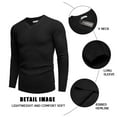 thumbnail image 5 of COOFANDY Men Dress V Neck Knitted Sweater Long Sleeve Lightweight Business Sweater, 5 of 11