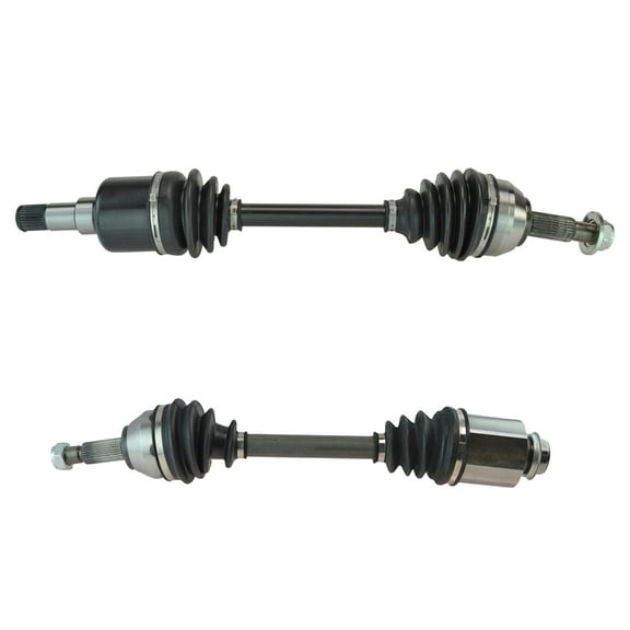 TRQ Front CV Axle Shaft Assembly & Kit Pair Set of 2 for 06-11 Ford Focus CSA82559