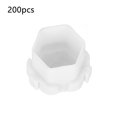 thumbnail image 1 of Tazas Para Tinta De Tatuaje En Forma De Panal Soporte Para Pigmento Tazas Suministros De Maquillaje Permanente Blanco 200 Uds. Advancent CE002716-00, 1 of 7