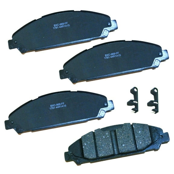 Bendix Brakes Disc Brake Pad Set Fits select: 2016 FORD MUSTANG GT, 2015 FORD MUSTANG