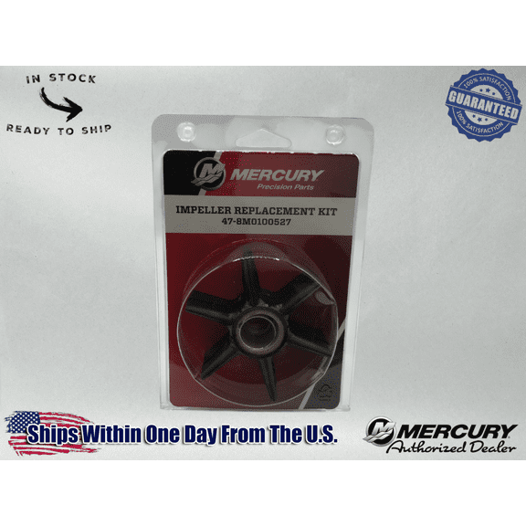 Mercury OEM Mercruiser Water Pump Impeller Repair Kit 47-43026K06-8M0100527