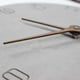 thumbnail image 3 of JUSTUP Reloj de pared de 12 pulgadas que no hace tictac, silencioso, funciona con pilas, con marco de ABS, cubierta de cristal HD para niños, sala de estar, dormitorio, cocina, escuela, oficina, decoración (gris) Ormromra LN-2234, 3 of 5