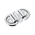 thumbnail image 4 of Acero inoxidable Cojín plegable Portátil Portátil RESUBLE DOBLE D RING ANTICO ANTICO INTERNO INTERNO LOTERAL KAYAK TRAILER ACCESORIOS DE HARDWARE Methold VI001875-00, 4 of 7