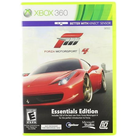 Forza Motorsport 4: Essentials Edition - Xbox 360 (Best Xbox 360 Games For 13 Year Old Boy)