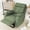 Green, variant on Oufan Power Lift Recliner for Elderly, Snowflake Velvet Recliner Chair Sofa with Adjustable Backrest, Extended Footrest & Side Pocket, Green