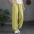 thumbnail image 2 of Casual Pants for Women Elastic Breathable Loose Waist Pocket Casual Trousers, 2 of 4