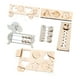 thumbnail image 5 of Accesorios para tablero ocupado, juguete de viaje de madera, habilidades básicas, actividades de cooperación, piezas de tablero sensorial para niños, , Estilo b, 5 of 8