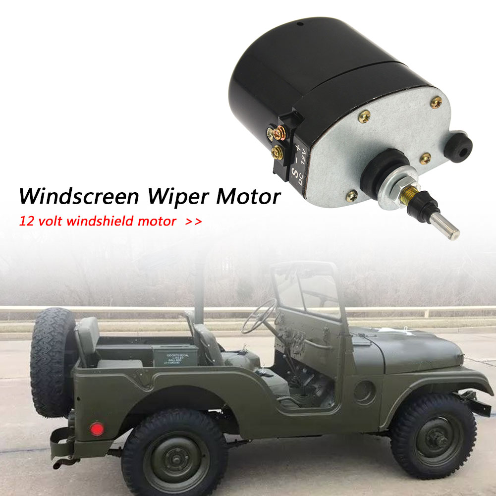 Omix 19101.01 Windshield 並行輸入品 OE Reference: Wiper Kit Motor 6-volt 