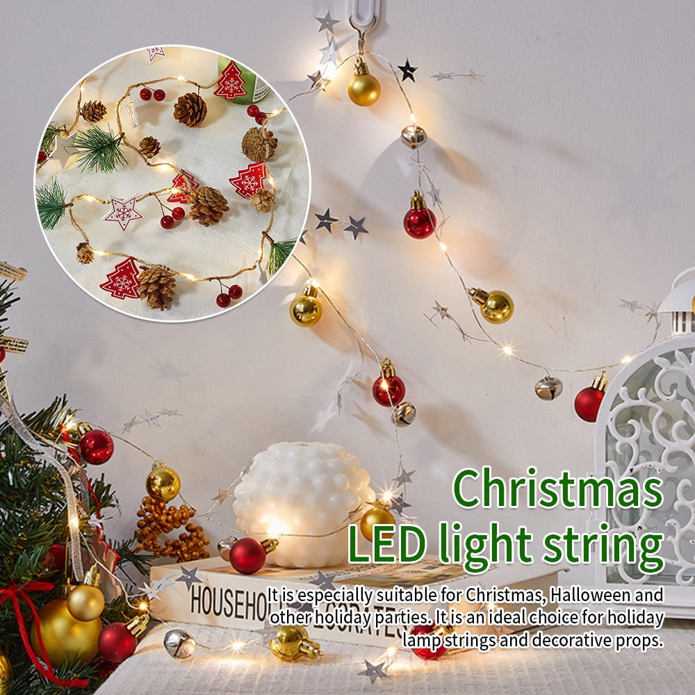 20 LED Tree Branch Lights Xmas Wedding Party Home Decor Fairy String Lamps 