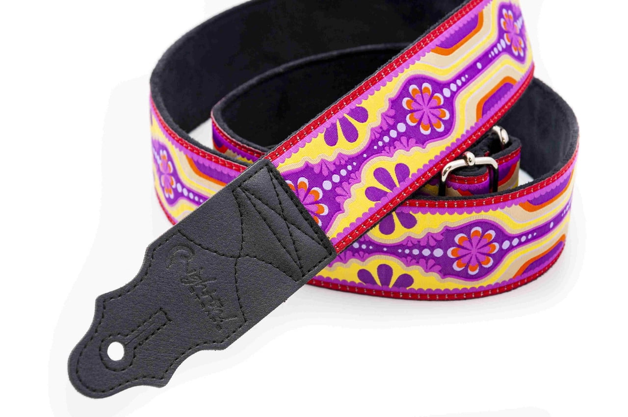 RightOn! Straps Standard Plus Laurel Guitar Strap Purple