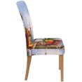 thumbnail image 3 of ABPHQTO Pintura al óleo Venecia Italia Estiramiento de la cubierta de la silla Funda protectora del asiento para el comedor Hotel Fiesta de bodas Juego de 6, 3 of 4