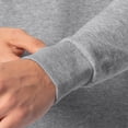 thumbnail image 3 of Sudadera Fruit of the Loom Eversoft Fleece para hombre, color gris 3XL, 3 of 4