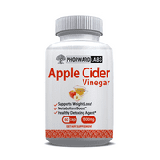 Phorward Labs Apple Cider Vinegar Capsules, 1300mg, 60ct, Weight Loss Supplement
