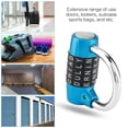 thumbnail image 4 of Password Digit Code Combination  , Password Lock, Security Code Lock Dial  Smart Security For Anti-theft Access Control Gym Locker Home, 4 of 8