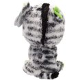 thumbnail image 2 of Ty Beanie Boos - ZIG-ZAG the Zebra (Solid Color Eyes & Purple Heart Tag) (Regular Size - 6 Inch), 2 of 4