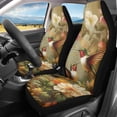 thumbnail image 2 of XYZCANDO Car Seat Covers Two Birds 2 Pack Front Seat Cover Waterproof Sedan Van SUV Washable Anti-Scratch Car Front Seat Covers, 2 of 10