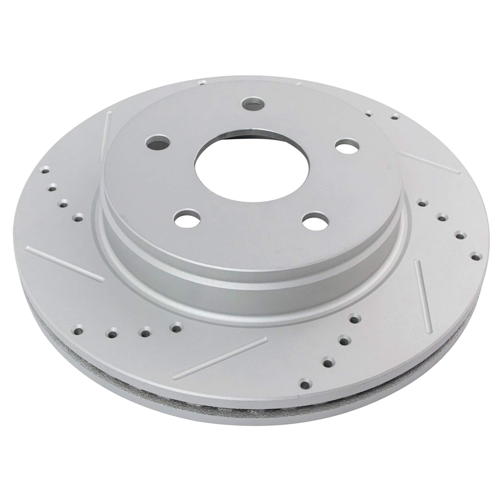 TRQ Front Performance Brake Rotors Set Premium G-Coated Fits Select 2007-2009 Chrysler Aspen 2004-2009 Dodge Durango 2002-2010 Ram 1500 2011-2018 Ram 1500 2019-2022 1500 Classic
