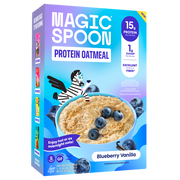 Magic Spoon Blueberry Vanilla Oatmeal 5 CT 10.5oz Box