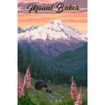 thumbnail image 4 of Mount Baker, Washington, Bears and Spring Flowers (1000 Piece Puzzle, Size 19x27, Challenging Jigsaw Puzzle for Adults and Family, Made in USA), 4 of 4