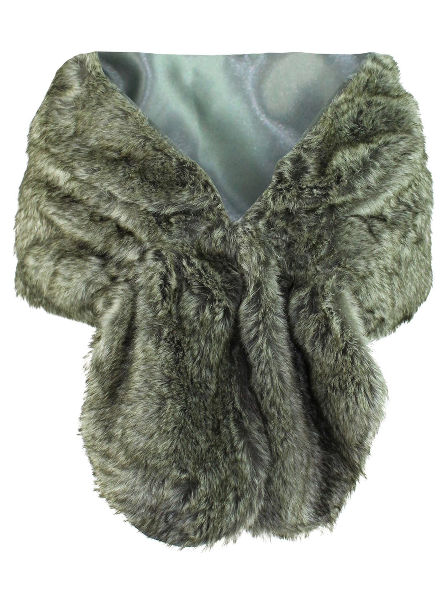 fur lined shawl