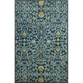 thumbnail image 1 of Bashian R128-NV-4X6-HG131 Wilshire Collection Floral Transitional 100 Percent Wool Hand Tufted Area Rug, Navy - 3 ft. 9 in. x 5 ft. 9 in., 1 of 1