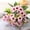 #Pink, variant on 100Fens Fake Flowers Vintage Artificial Silk Flowers Wedding Home Decoration