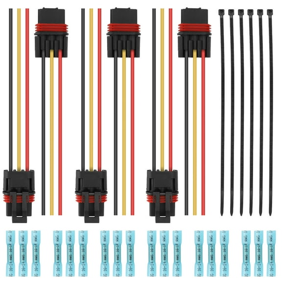 M MATI 6X Pulse Power Bus Bar Plug Pigtail Connector For Polaris RZR PRO Ranger 1000 XP