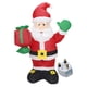 thumbnail image 1 of Juguete inflable LED XUQIANG aire soplado modelo gigante decoración de Navidad 1.35m, 1 of 5