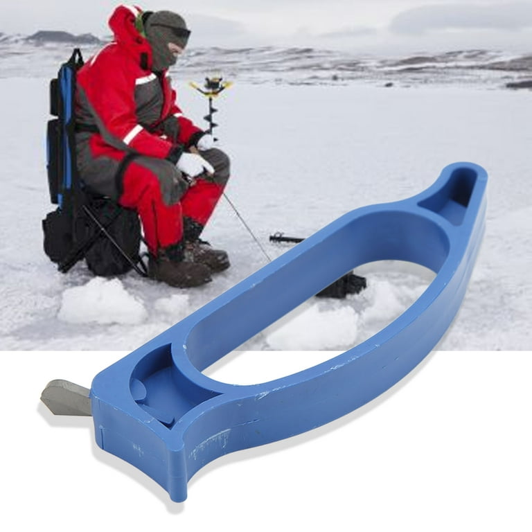 Ice Auger Sharpener, High Hardness Compact Auger Tool Sharpener Easy  Operate For Ice Fishing Accessories