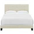 thumbnail image 4 of Amira Queen Upholstered Fabric Bed (6001-BEI), 4 of 7