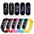 thumbnail image 2 of 100 Estilos de dibujos animados Relojes para niños Regalo de cumpleaños para niño niña Impermeable Smart Touch LED Reloj digital para niños Pulsera deportiva para bebés Gao Jinjia LED, 2 of 2