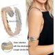 thumbnail image 5 of 6 Pcs Arm Cuffs, Upper Arm With Cuff Blets,adjable Arm Set, 5 of 5