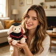 thumbnail image 4 of Stuffed animal cap and gown, graduation gifts for her, Graduation Gown outfit set designed for plush toys, fits 8" - 13" stuffed animals and dolls as interchangeable graduation clothing F, 4 of 6