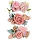 thumbnail image 1 of 3 pinzas para el pelo con flores para niñas, perfectas para fiestas y ceremonias, tipo 2, bonitas en rosa, 1 of 8