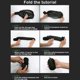 thumbnail image 5 of Qarigey Mochila para motocicleta, zapatillas de baloncesto plegables, bolsa de transporte de equipaje grande, contenedor a prueba de rasgaduras Envolturas para manijas de equipaje Tipo 2, 5 of 6