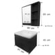thumbnail image 4 of Mueble Para Baño Gabinete Organizador Lavabo Espejo Repisas multicolor 1, 4 of 6