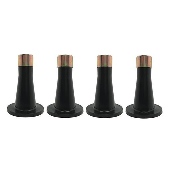 Replacement Heavy-Duty Plastic Bedframe Glides - Black & Gold
