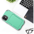 thumbnail image 6 of Compatible with iPhone 15 Pro Max Case Mirror Case with Card Holder, Cute Luxury Fashion Makeup Mirror Back Cover Wallet Case Soft Silicone Rubber Bumper Slim Ultra Thin Protection Phone Case, 6 of 15